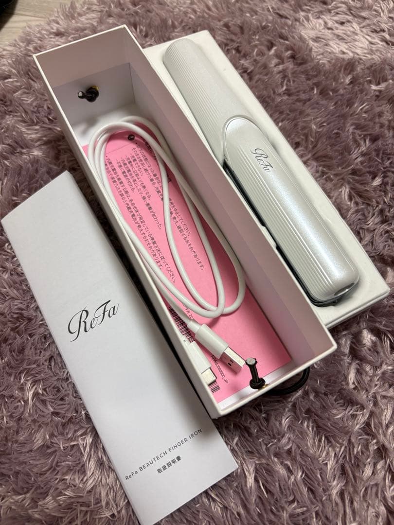 リファ フィンガーアイロン ホワイト