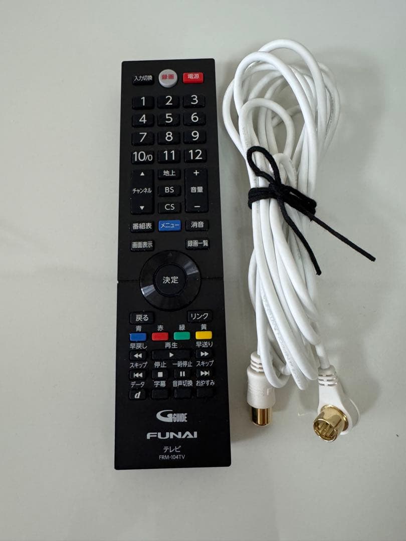 FUNAI FL-32H1070 32V型 ハイビジョン液晶テレビ　分波器付き