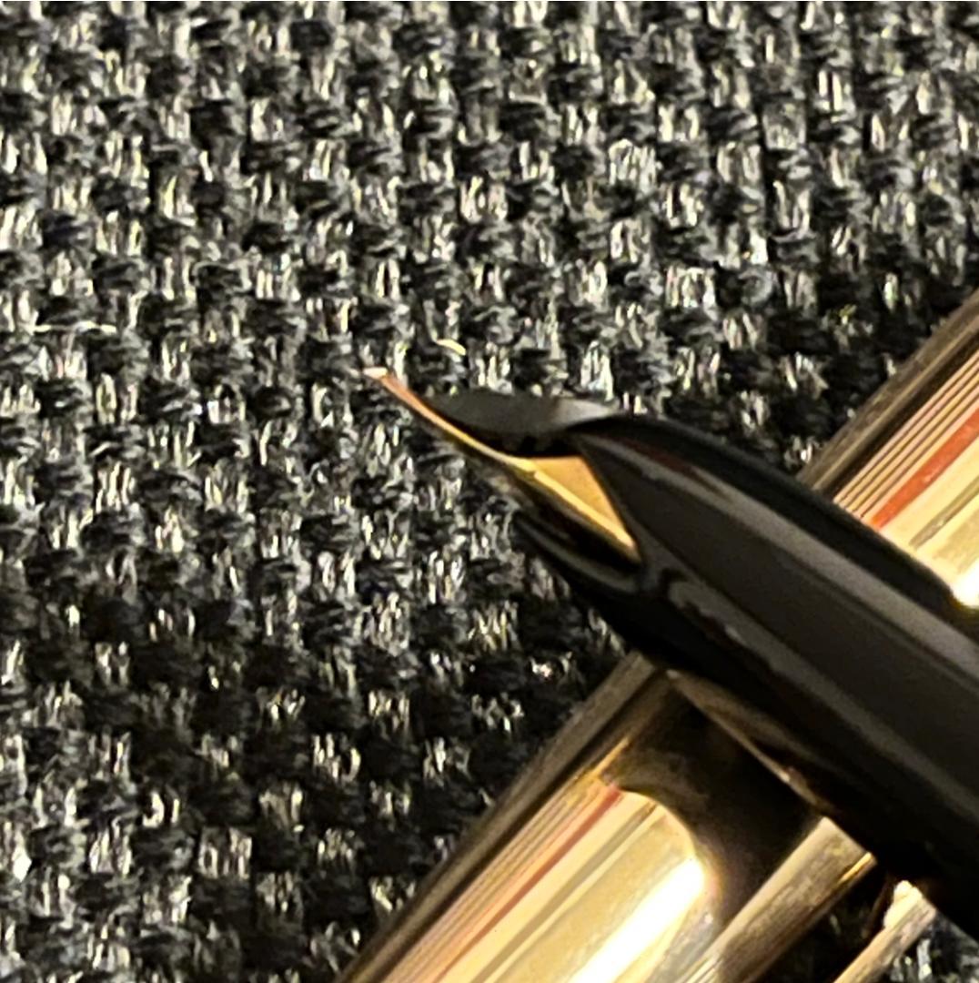 美品 モンブラン 72 ブラック F 万年筆