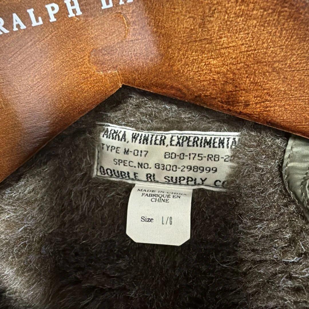 RRL フェイクファートリムモッズコート サイズL