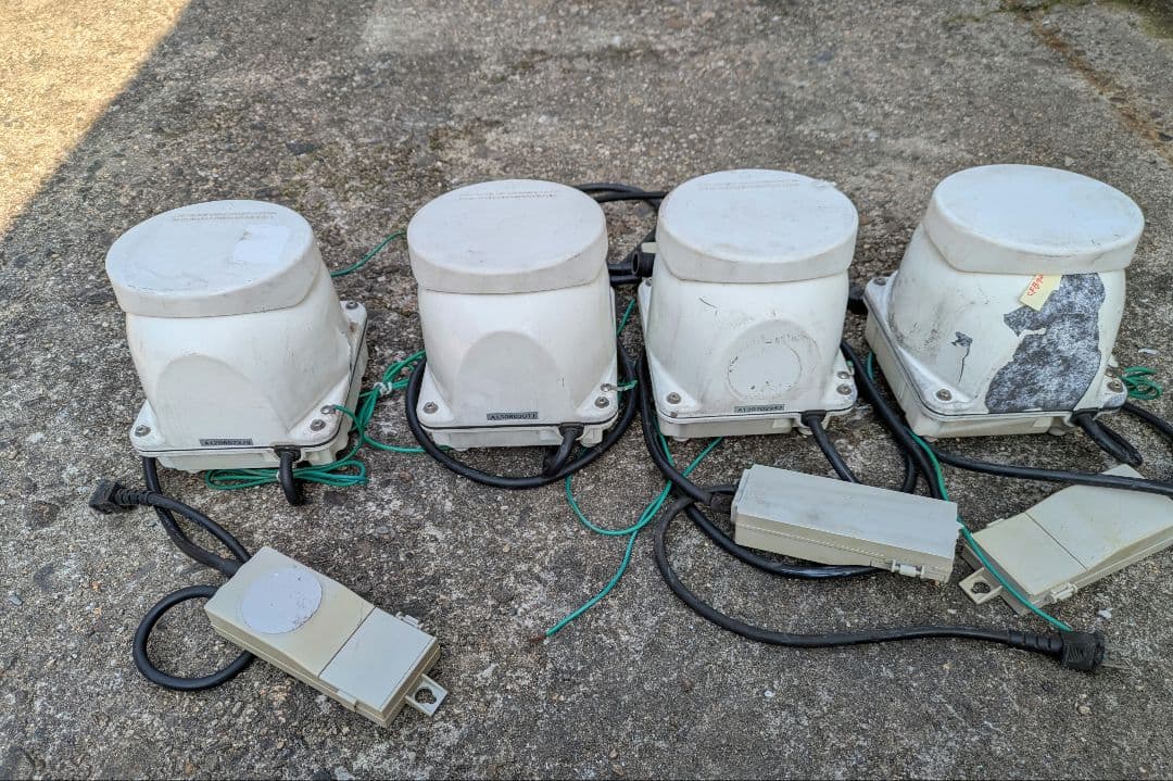 ②フジクリーン　ブロワー CFB70　4台　ジャンク　右散気　タイマー通電可