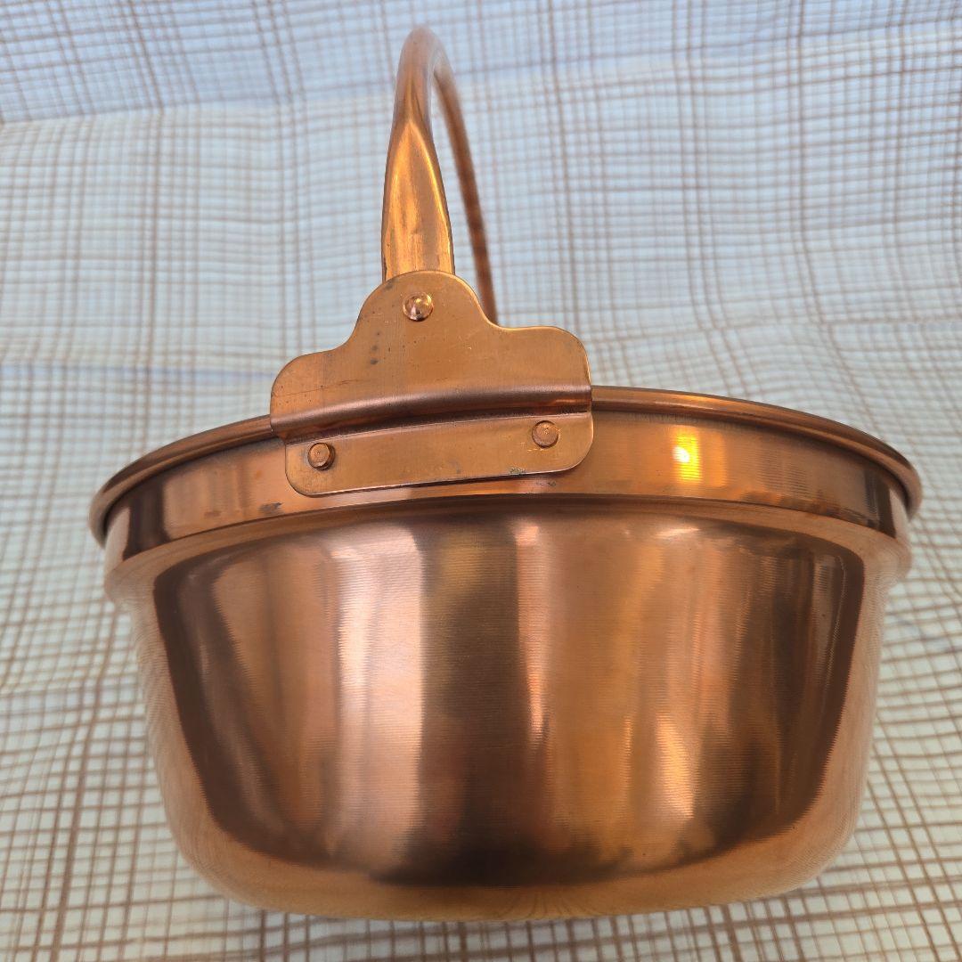 純銅 山菜鍋 30型 銅鍋