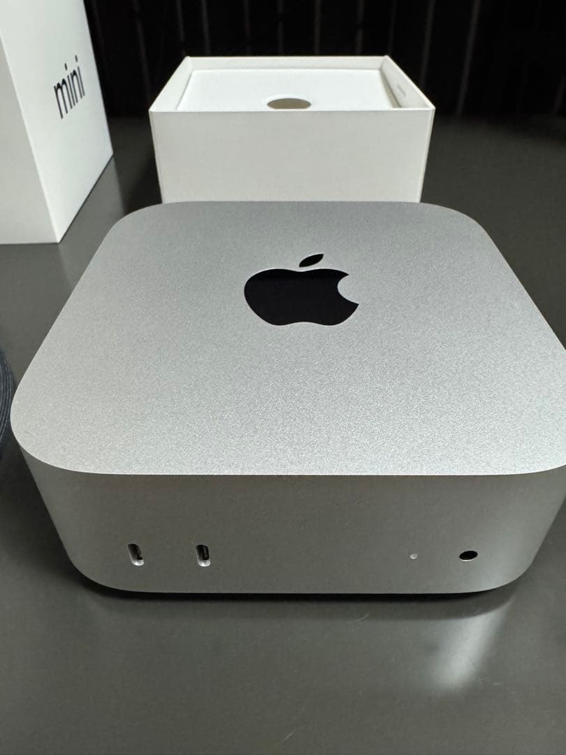 M4 Macmini メモリ16GB SSD512GB
