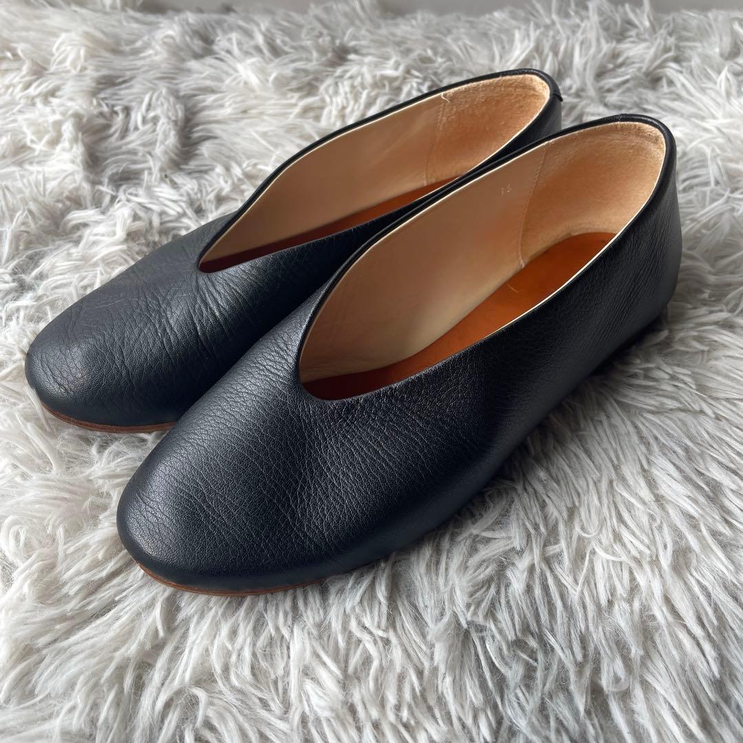 【美品】fot フォート パンプス V ballet ブラック