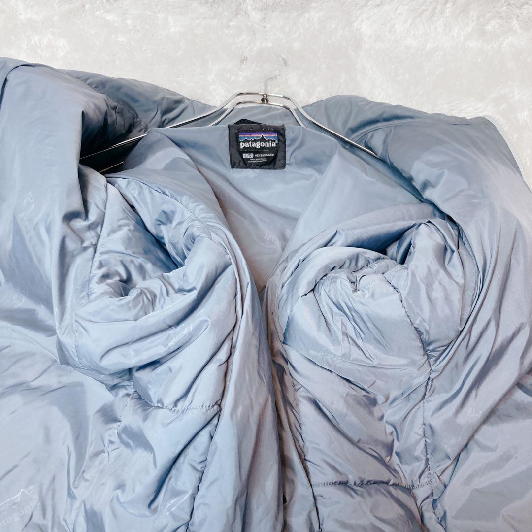 patagonia パタゴニア パフジャケット グレー プリマロフト Lサイズ