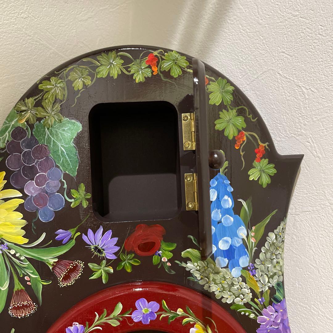 トールペイント　アッセンデレフト　壁掛け時計　未使用品