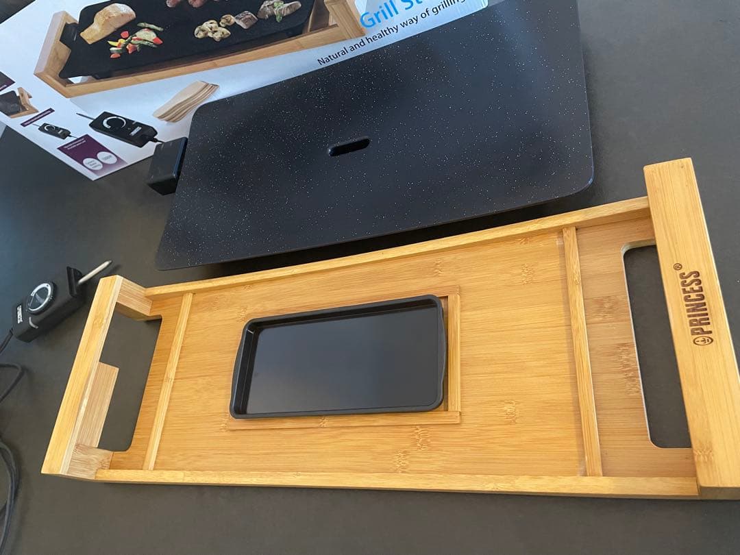 【美品】 PRINCESS Table Grill Stone / Black