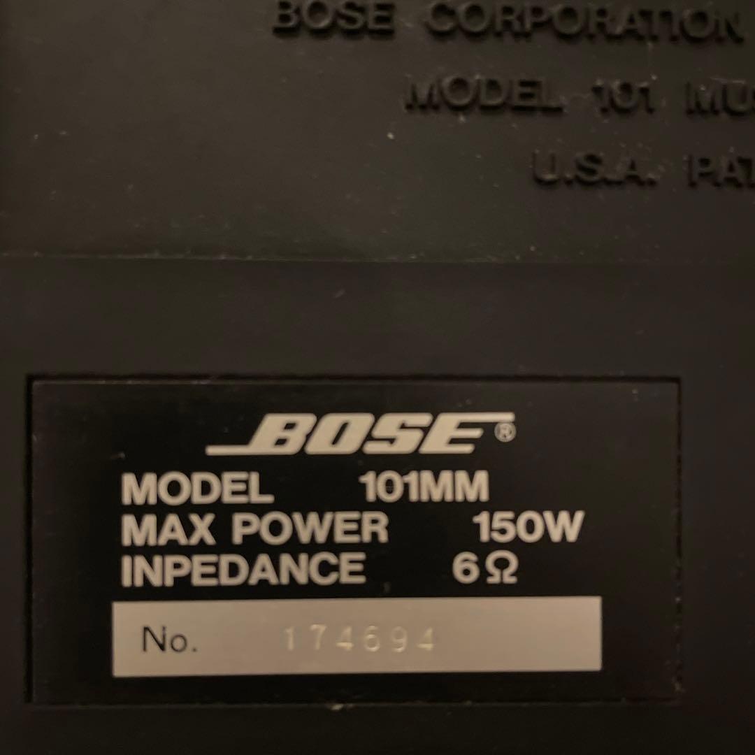 BOSE 101MM スピーカー 150W 6Ω