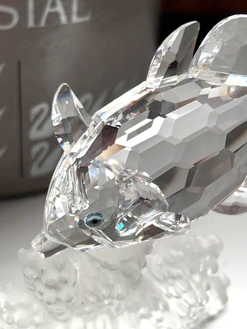 Swarovski スワロフスキー　バタフライフィッシュ　廃盤品　魚　置物