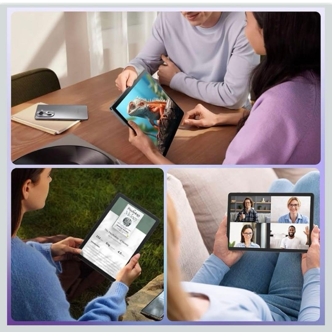 【新品】10.1インチHDタッチスクリーン電子タブレット Android 15