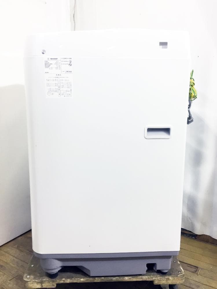 30日迄！SHARP 6kg 洗濯機【ES-GE6B-W】