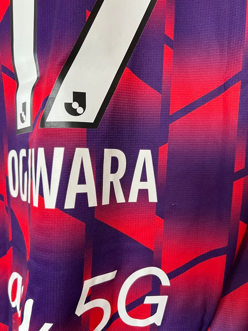 京都サンガF.C. オーセンティック　ユニフォーム 荻原拓也 Lサイズ