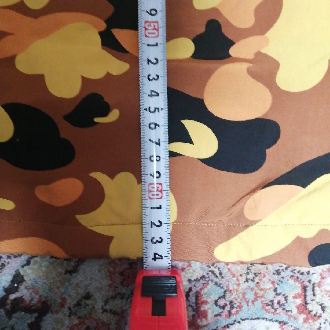 BAPE プルオーバージャケット オレンジ カモ 迷彩