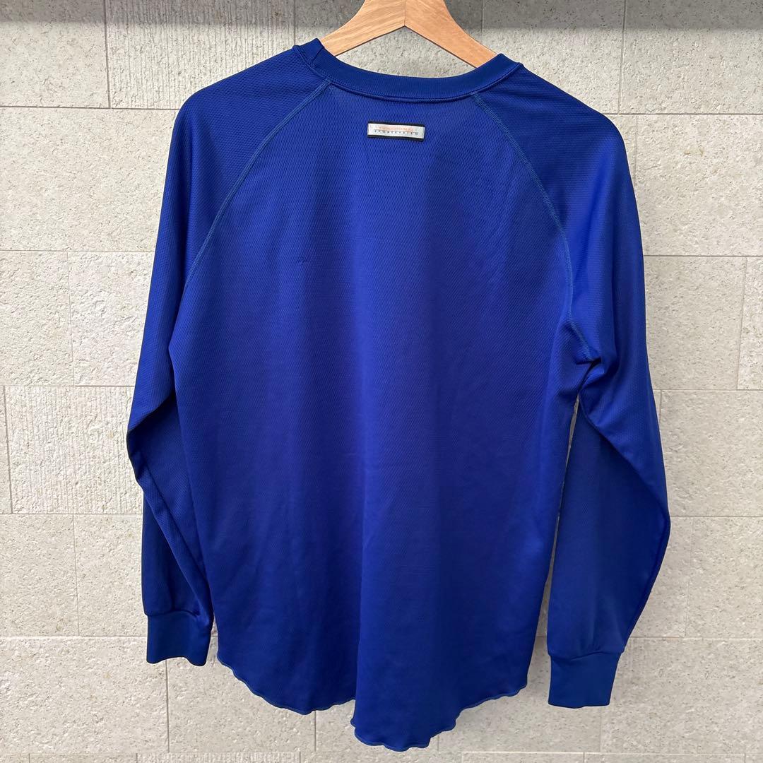 順天堂大学　陸上部　青色 長袖Tシャツ ロゴ付き