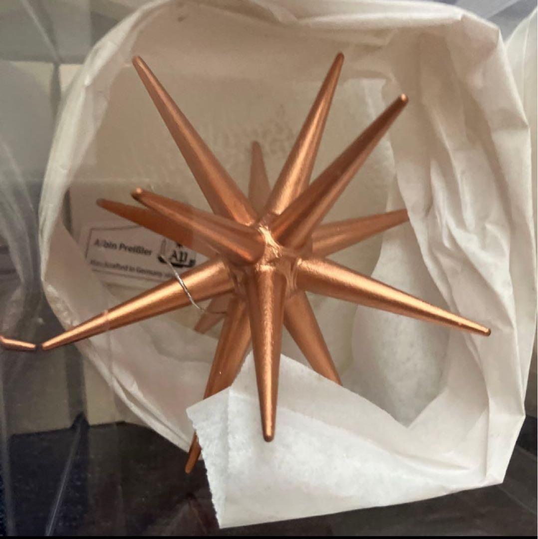 新品未使用★ベツレヘムの星　5個　アルビンプライスラー　木製