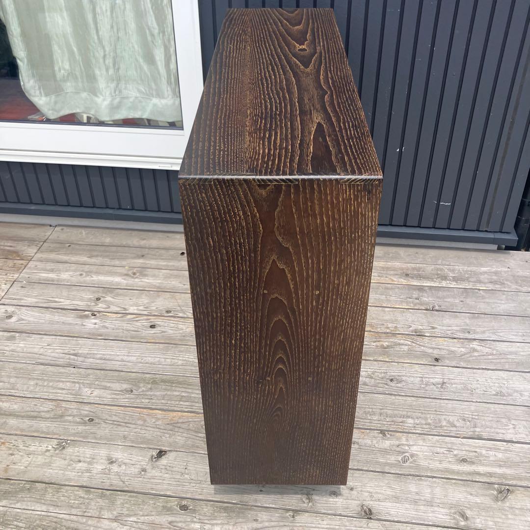 昭和レトロ ミッドセンチュリー 古家具 飾り棚 彫刻サイドボード ディスプレイ