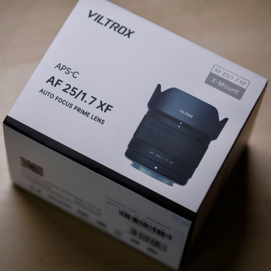 VILTROX AF 25mm F1.7 XF フジフィルムXマウント