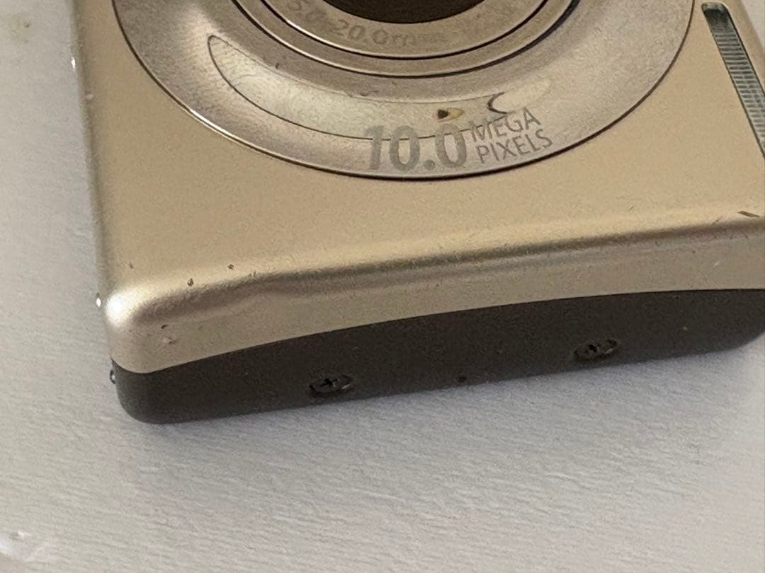 Canon IXY920IS ゴールド 動作品　充電器、SDカード4GB付き