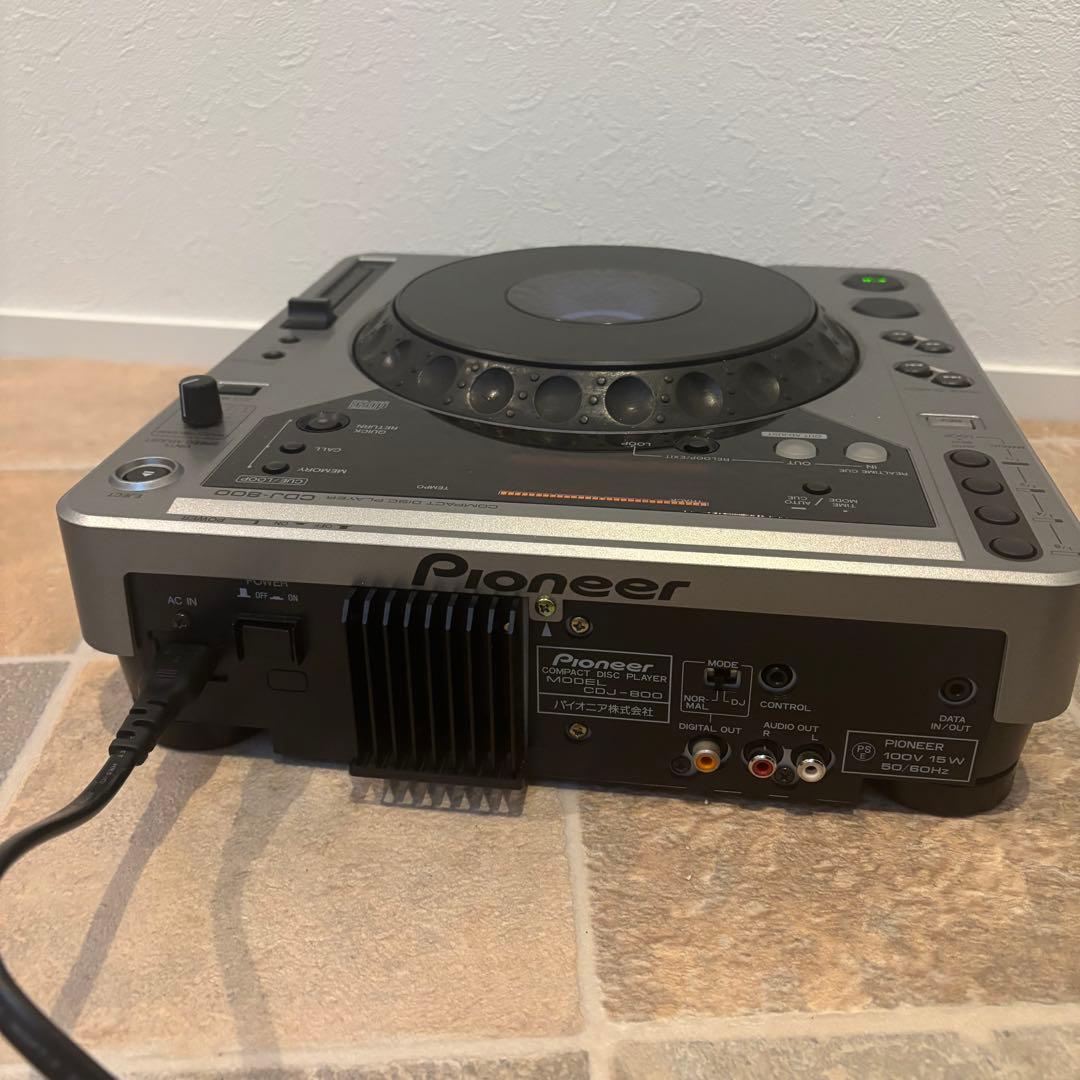 【美品】Pioneer CDJ-800 動作確認済み シルバー
