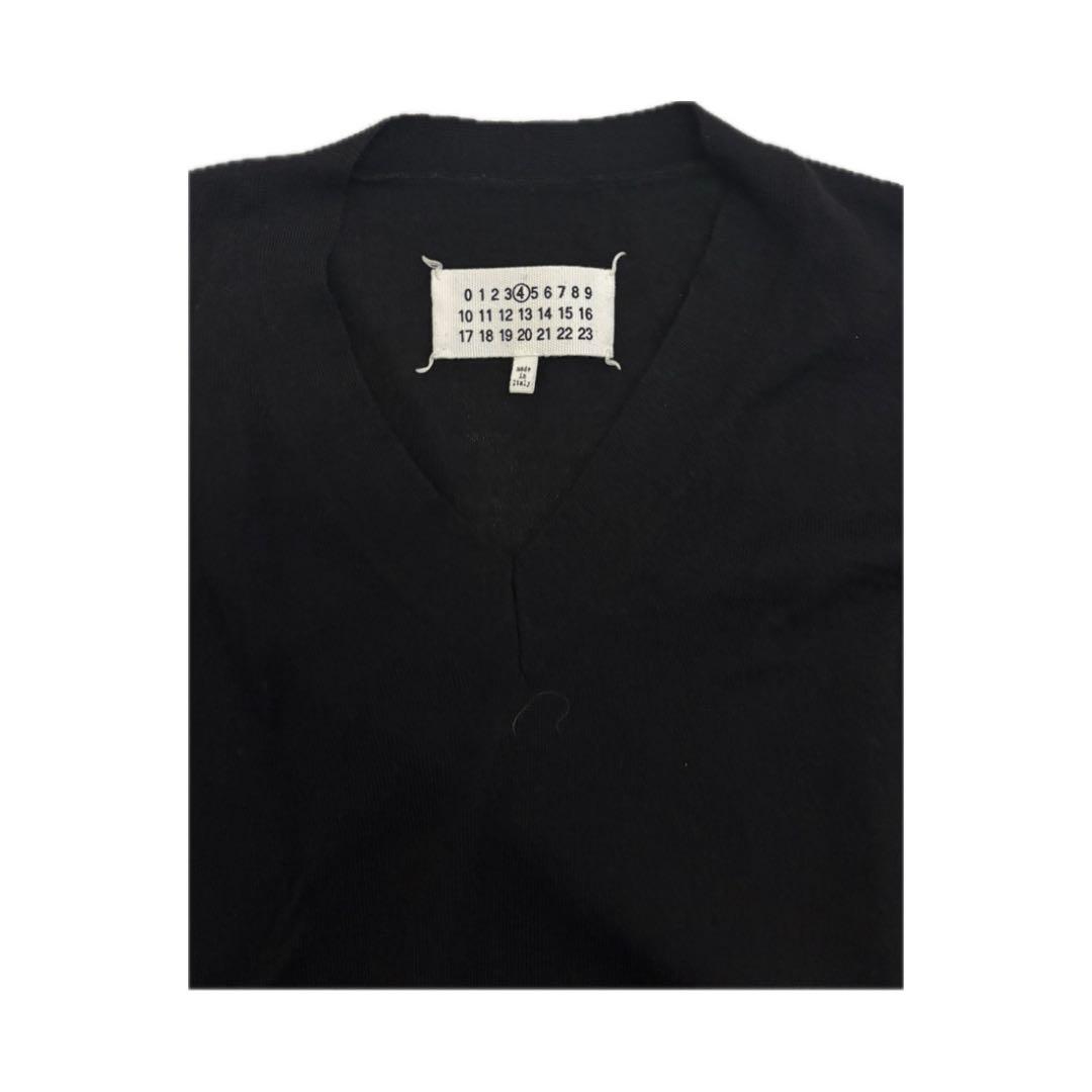 Maison Margiera Vネック ニット