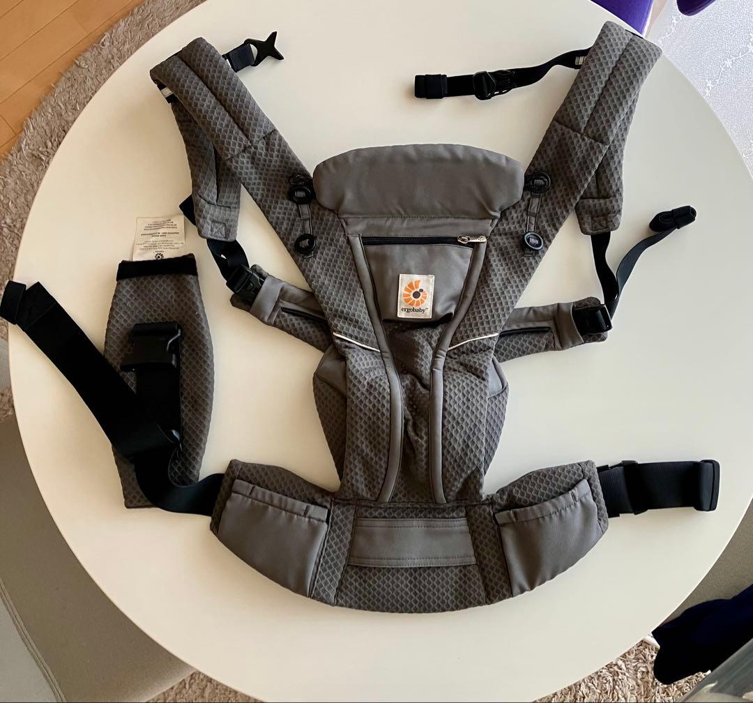エルゴベビー ergobaby ベビーキャリア オムニブリーズ グレー