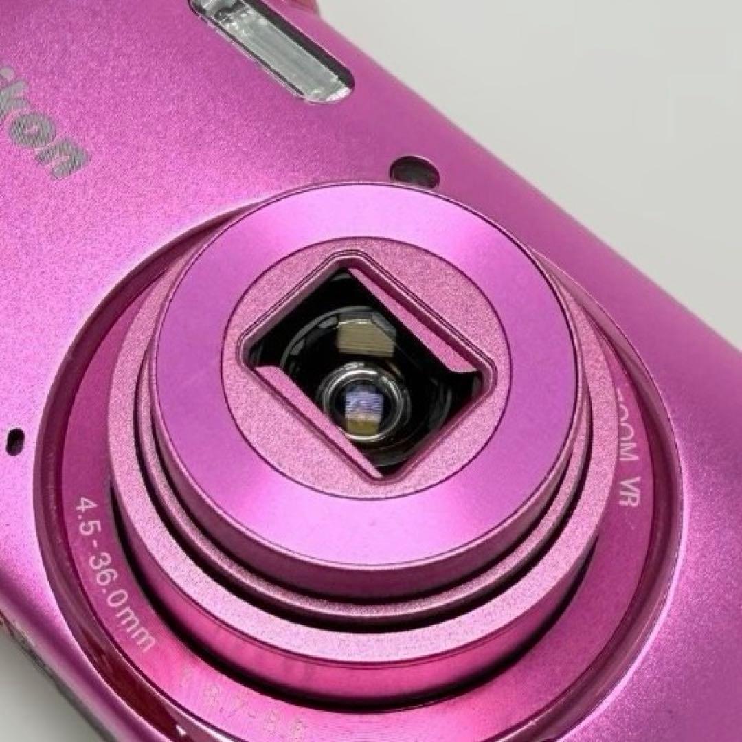 美品✨Nikon COOLPIX S3600 ピンク 動作確認済 送料無料 匿名