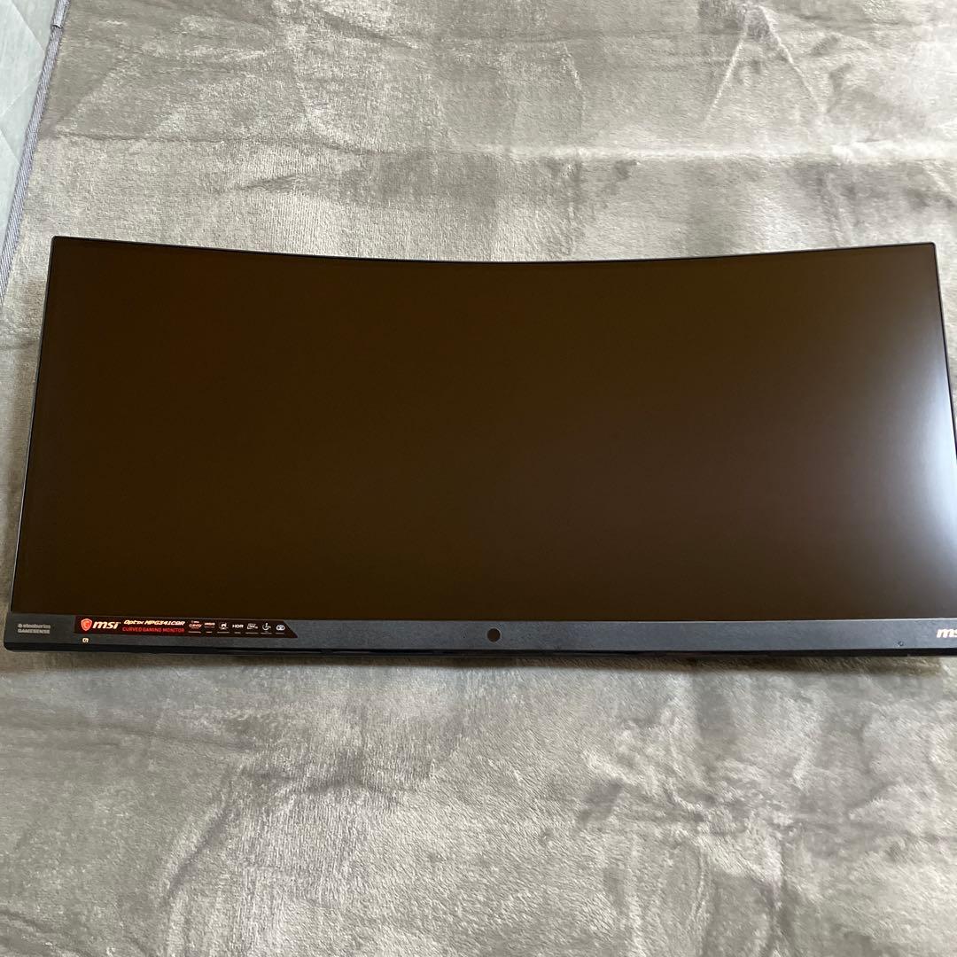 MSI MPG341CQR 34インチ UWQHD 湾曲ゲーミングモニター