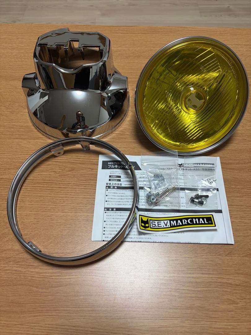 J*s様 cbx400f cb750 他ホンダ車　マーシャル　イエローレンズ　新