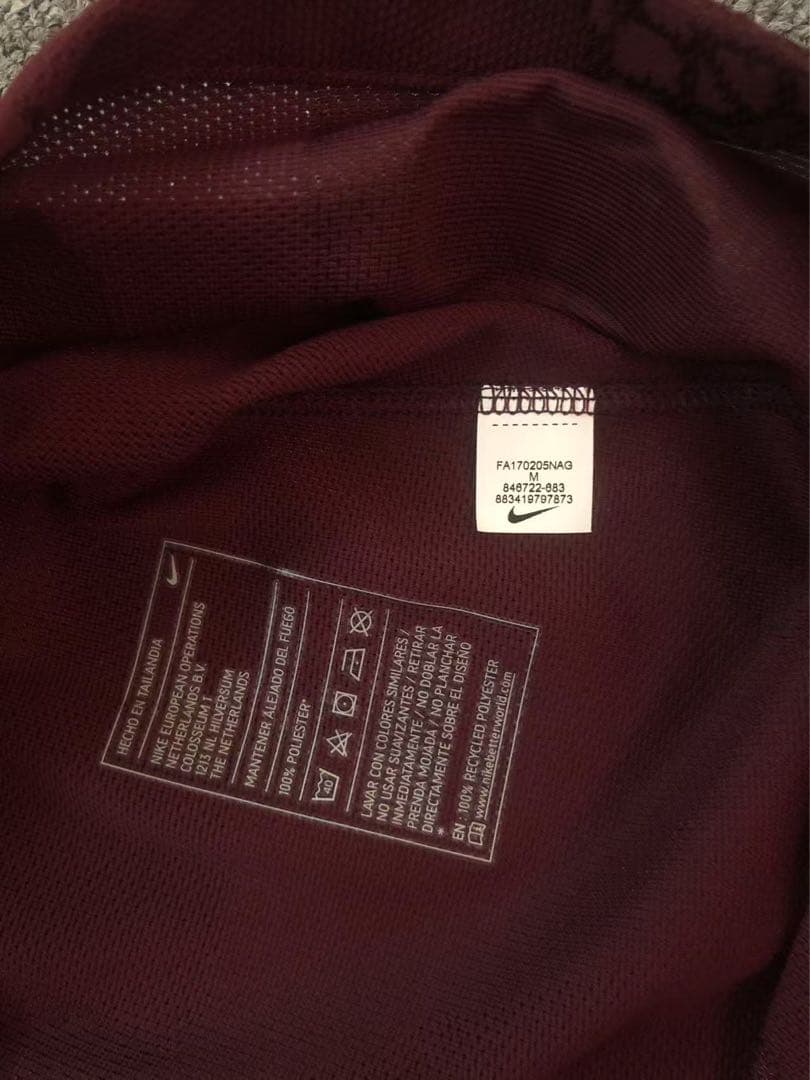 【選手支給品】17/18 UCLバルセロナ2nd Awayパウリーニョ選手#15