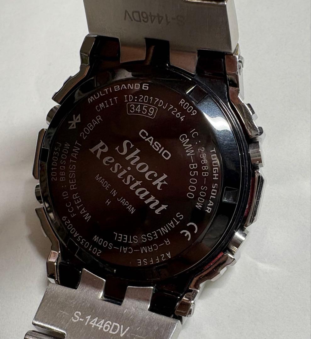 正規美品・箱・取説付❗️CASIO・G-SHOCK・GMW−B5000D