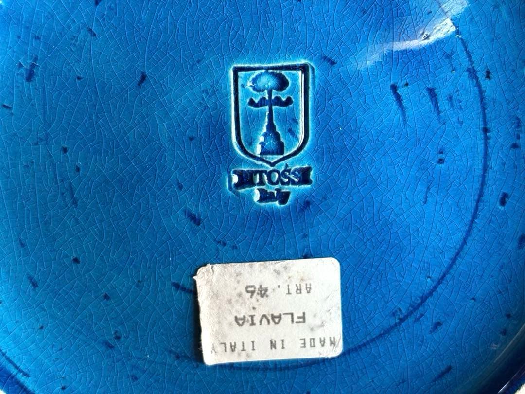 イタリア FLAVIA フラビア Bitossi ビトッシ 大型 フラワーベース