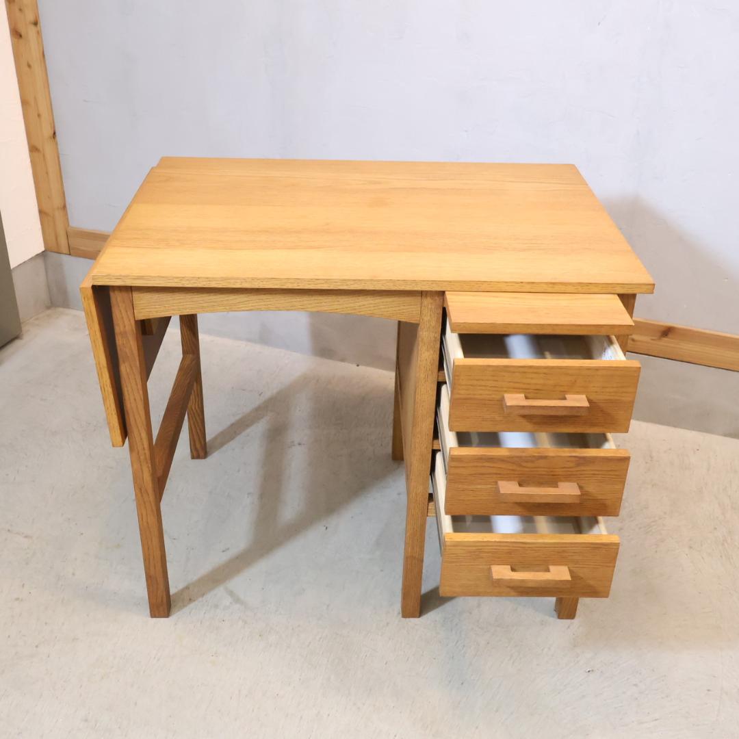 unico ウニコ 稀少 廃番品 NOTE オーク材 伸長式 PCデスク