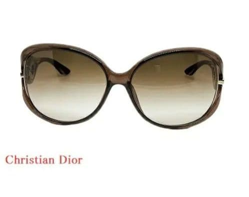 Dior ブラウン オーバーサイズ サングラス