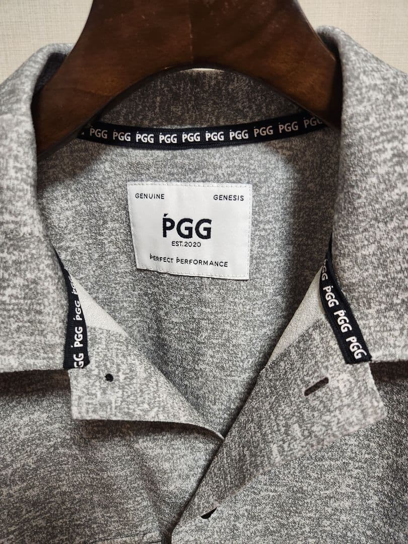 PGG グレー ショートスリーブシャツ