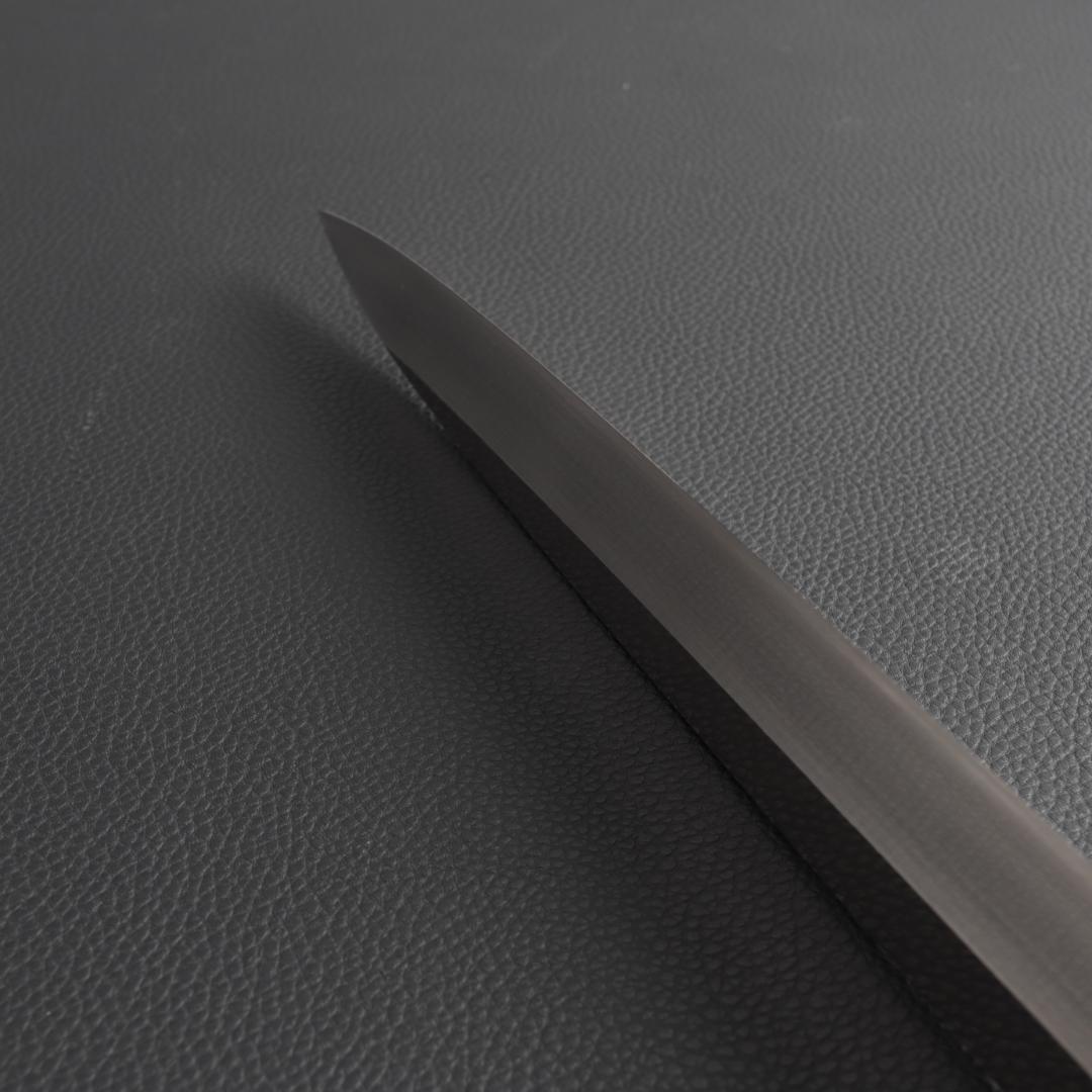 9320梵静刃物 柳刃包丁 9寸 刺身包丁 刃は究極の切れ味 黒檀黒水牛角八角柄