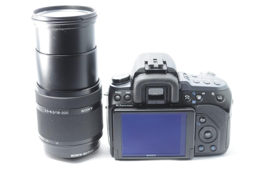 お子様の成長記録を綺麗に❗️SONY α550 セット✨高倍率レンズ すぐ使える