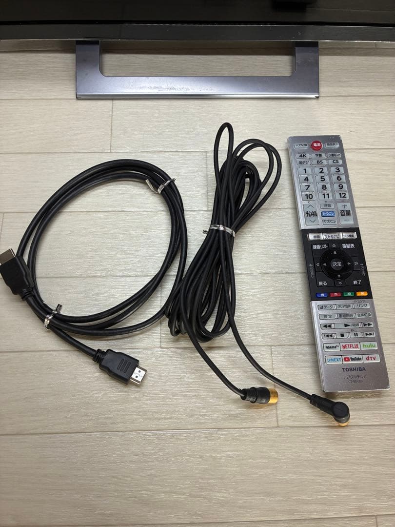 [美品] TOSHIBA 24V34 2022年製 テレビ 欠品なし 正常稼働品