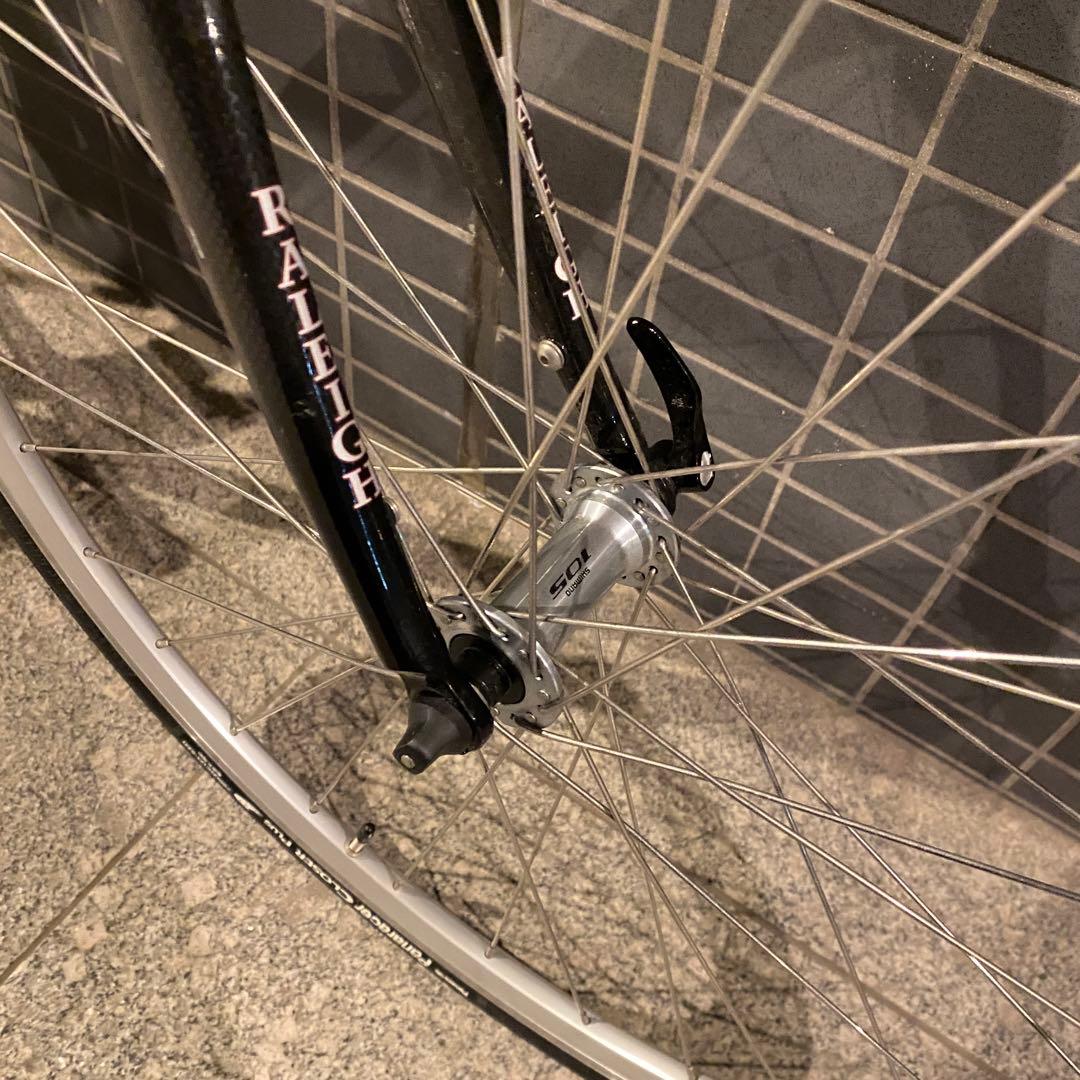 【美中古車！直渡】RALEIGH　ラレー　ロードバイク　クロモリ　カーボン　東京