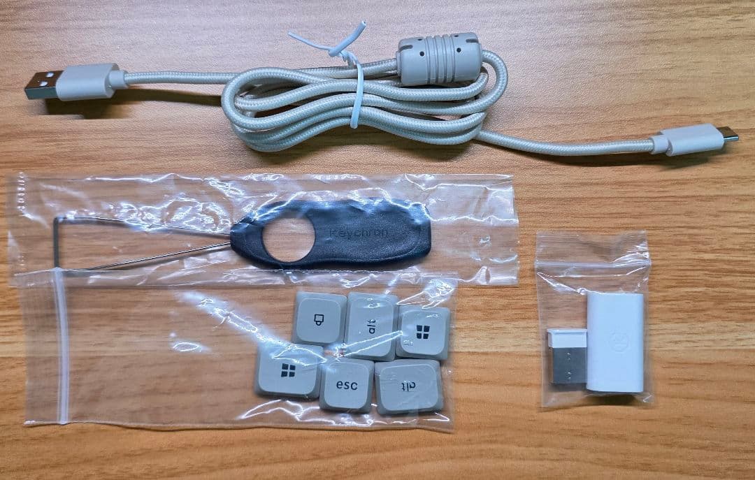 Keychron K1 Max Banana　バナナ軸　レトロカラー