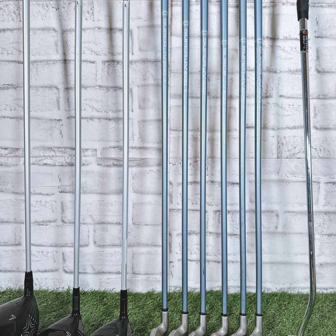 キャロウェイ X2 HOT レディース ゴルフクラブセット 初心者 人気モデル