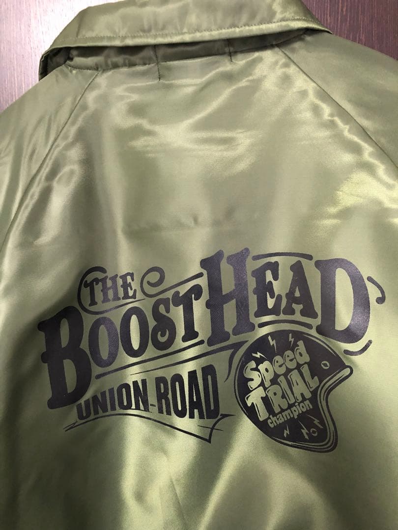 SBMS プリント 裏ボアコーチジャケット美品 Mサイズ