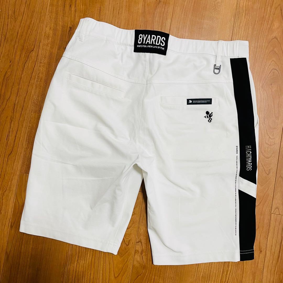 8yards セットアップ　ライトグレー　ホワイト　2XL ゴルフ