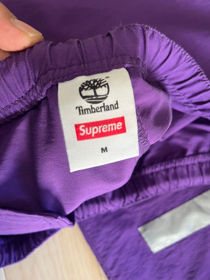 Supreme×Timberlandアノラックセットアップ キャップ パープル