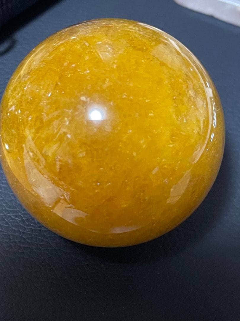 超レア　ゴールデンヒーラー　スフィア　約5.9cm 天然石