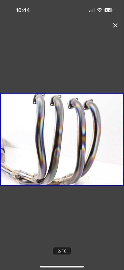 cb1300（SC54）アールギス　ワイバーンフルチタンマフラー