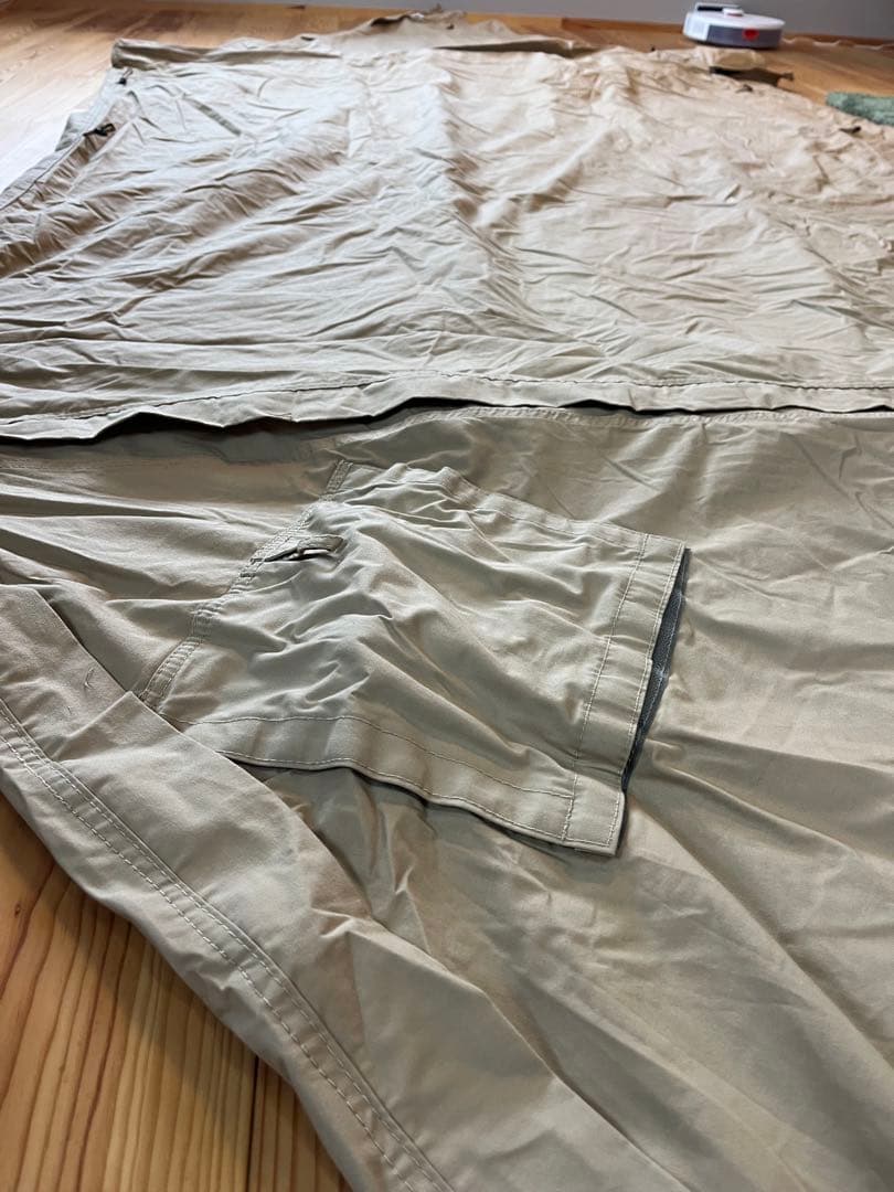 BUNDOK ソロベースex　二股ポール、グラウンドシートセット