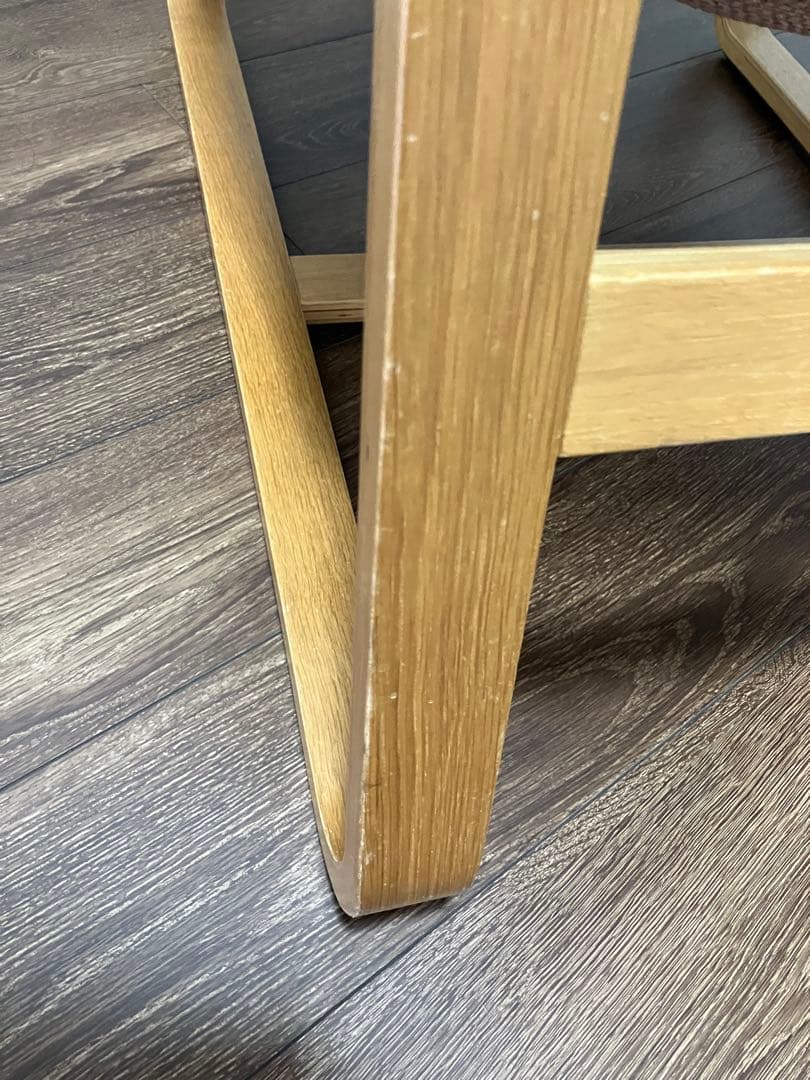 無印良品　リビングでもダイニングでもつかえるソファチェア