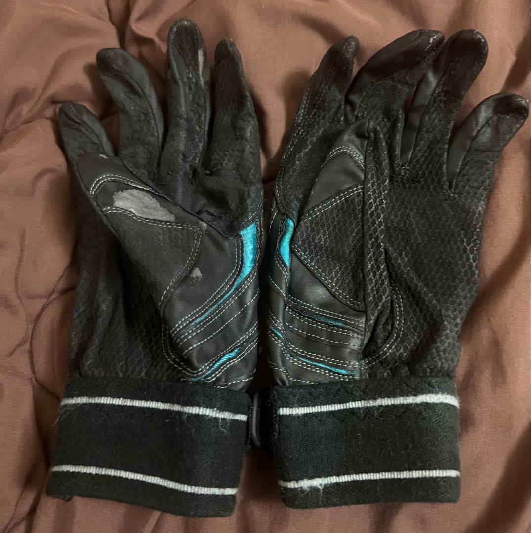 東京ヤクルトスワローズ 武岡 選手 実使用 バッティンググローブ 支給品 野球