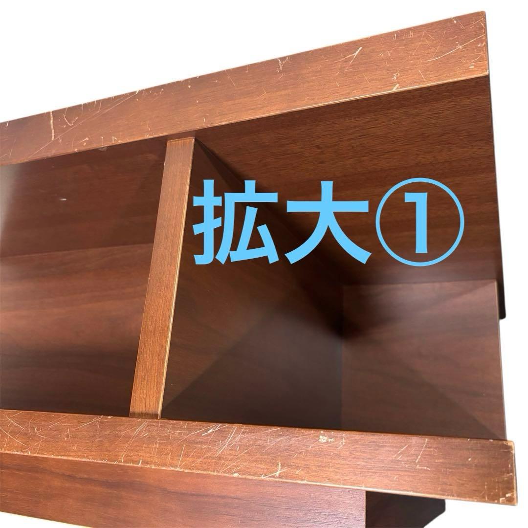 【希少品】天童木工　ウォールナット　スクエアテーブル　ワケ有り　T-6830WN