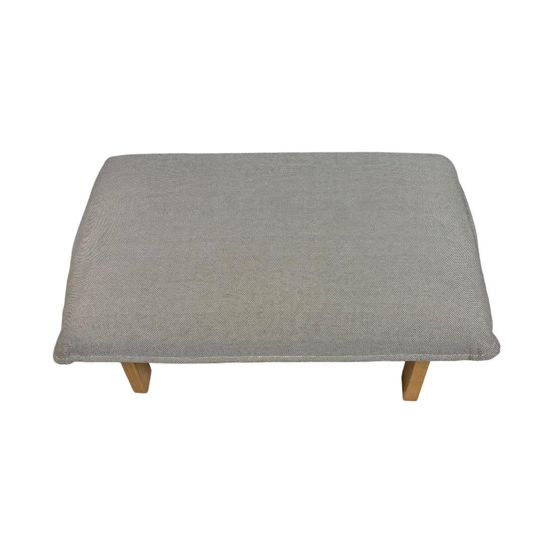 【美品】無印良品　ハイバックリクライニングソファ用「オットマン」